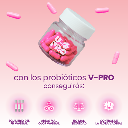 V-PRO - Probióticos Femeninos.
